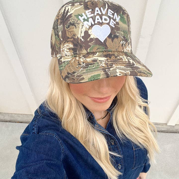 Ruby Moon - Wholesale Trucker Hat - Unisex - Camo X Heaven Made Hat