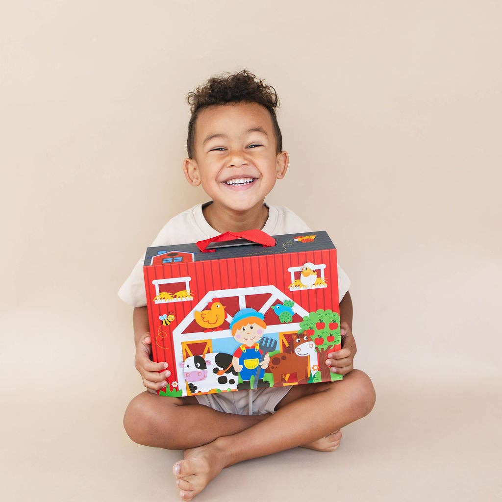 Spirit 'N Sprout - Wholesale Toy Set - Kids - Farm Play Set Lacing Toy1