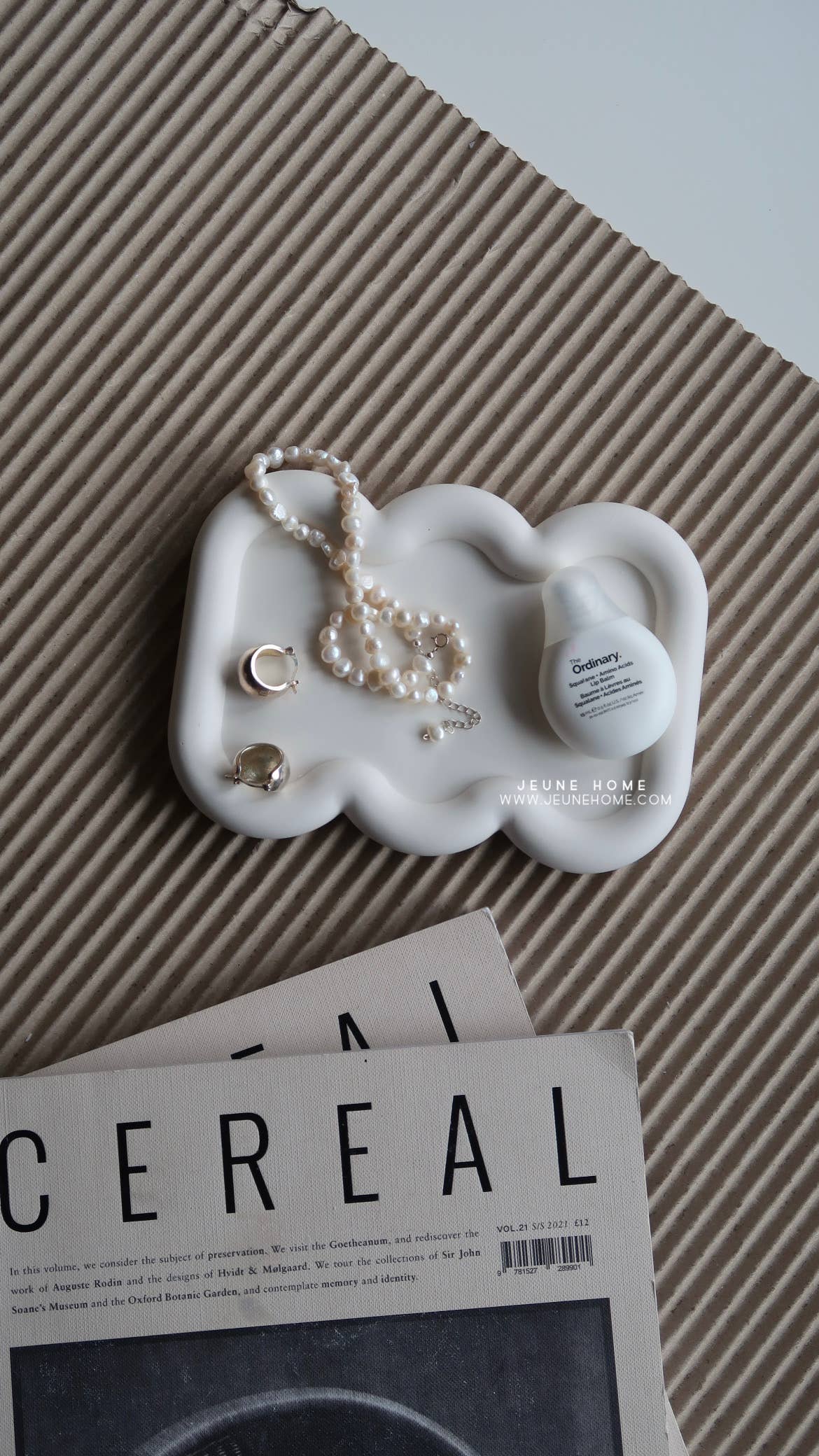 Jeune Home – wholesale Decorative tray – Val - wavy trinket tray | jewellery tray | catch all tray 0