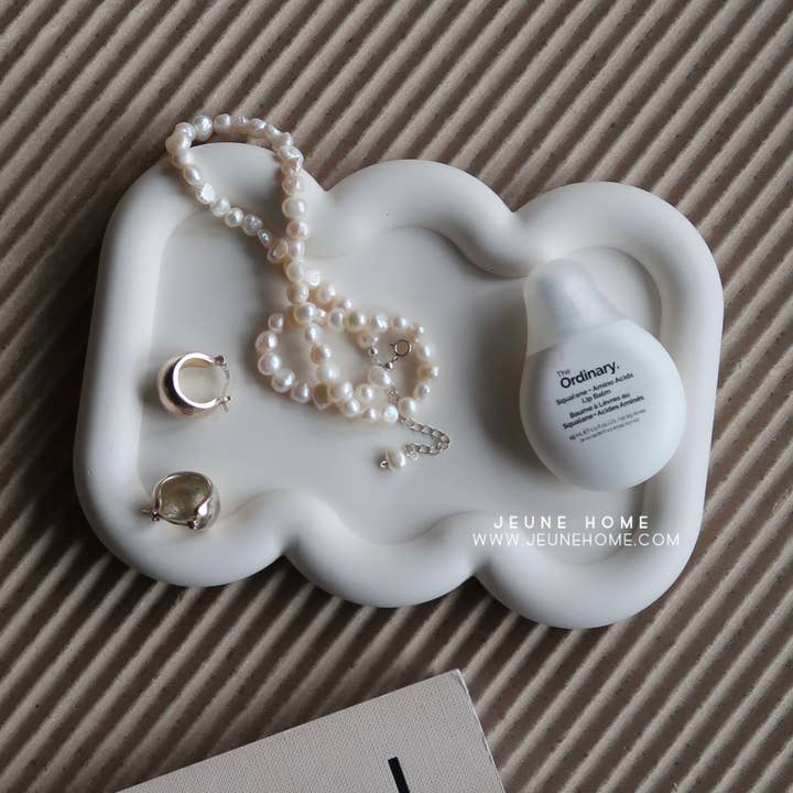 Jeune Home – wholesale Decorative tray – Val - wavy trinket tray | jewellery tray | catch all tray 0