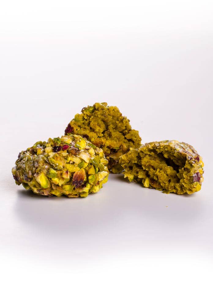 Bronte Dolci - Vente Boîtes de chocolats - Douceurs à la pistache dans un cube transparent de 150 grammes1