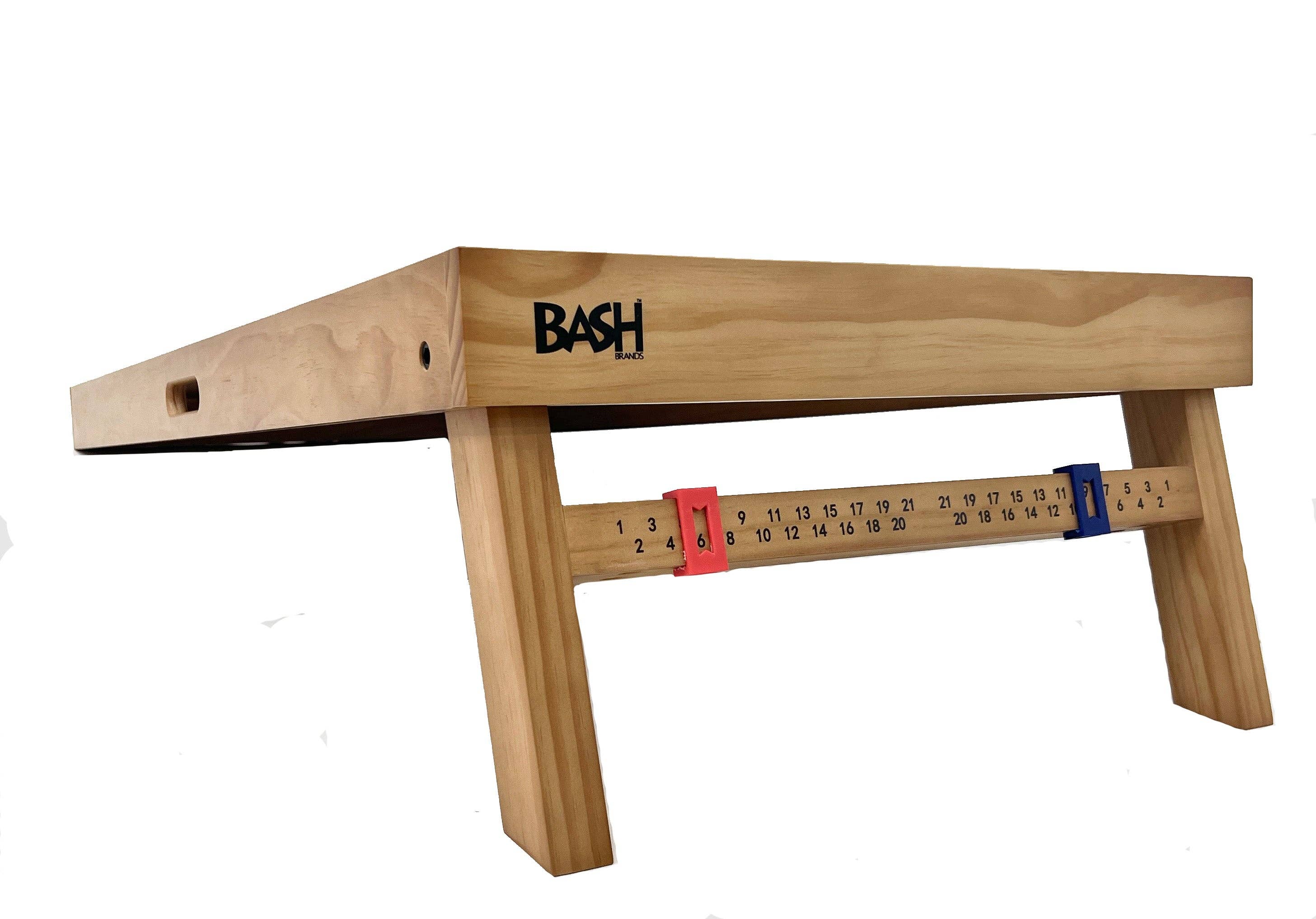 Bash Brands - Wholesale Cornhole - Commercial Pro Grade Regulation Cornhole Board Set (Solid Wood)2