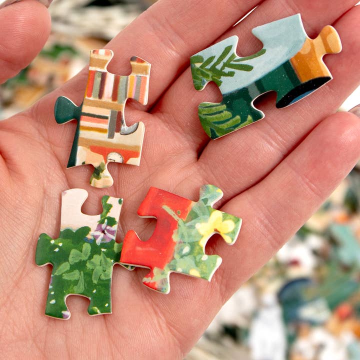 1canoe2 | One Canoe Two Paper Co. - Wholesale Puzzle - Adult - Bookworm Bookshop - 400 Piece Panoramic Jigsaw Puzzle5