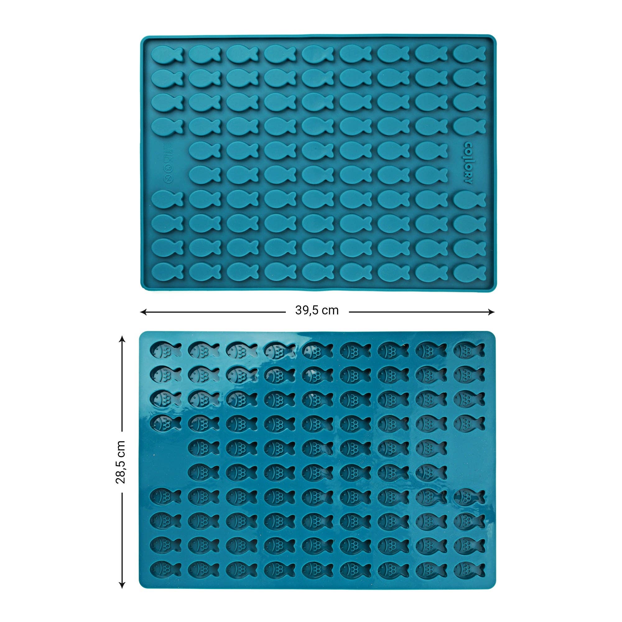 Collory - Wholesale Voedermat - Hond - Visvormige bakmatten voor hondenkoekjes (mini en medium)5