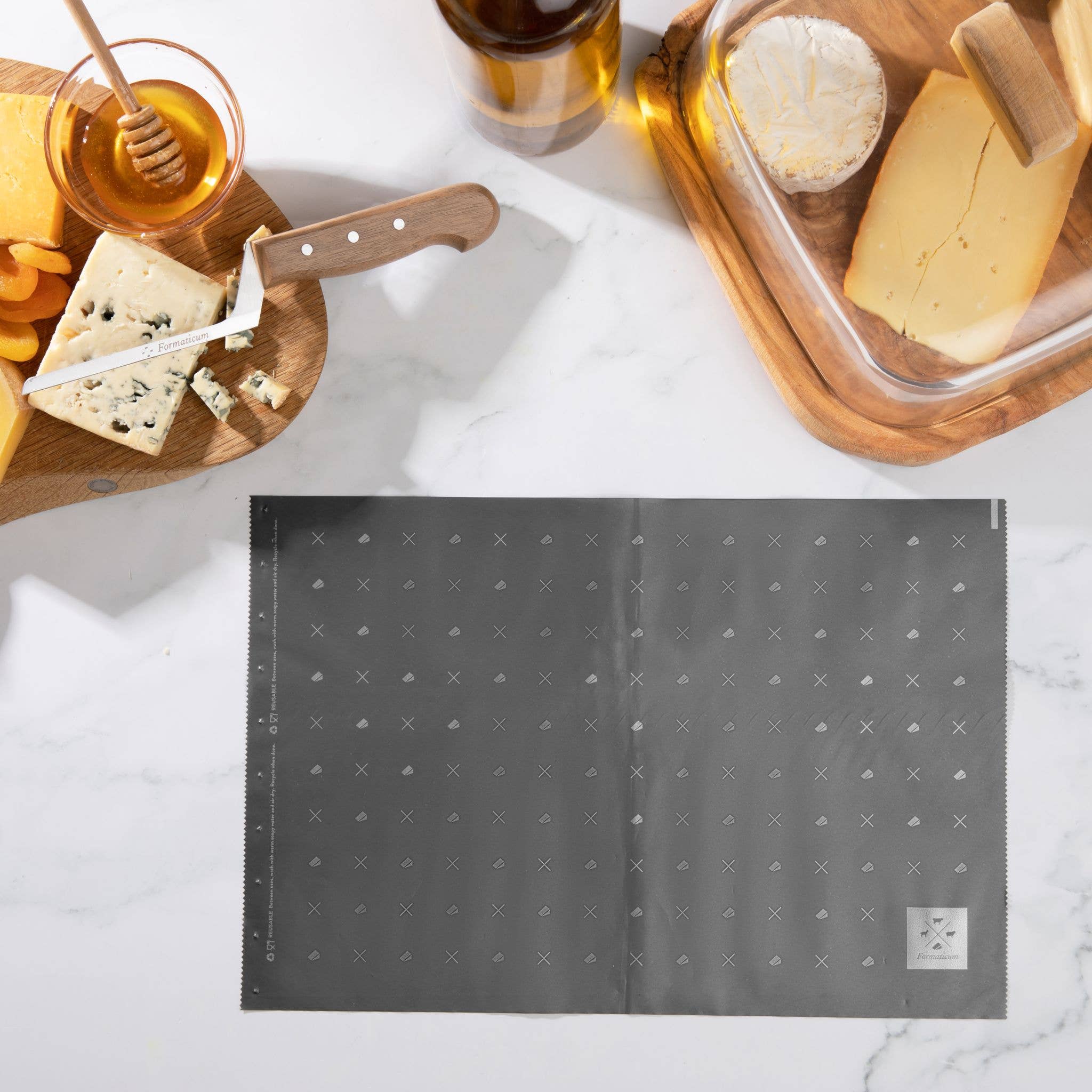 Formaticum - Wholesale Food Storage Wrap/Bag - Reusable Cheese Storage Sheets - Case of 208