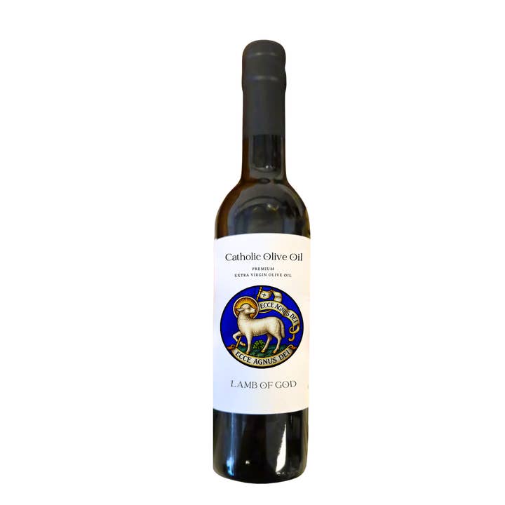 Catholic Olive OIl - Wholesale Olive Oil - Lamb of God Extra Virgin Olive Oil1