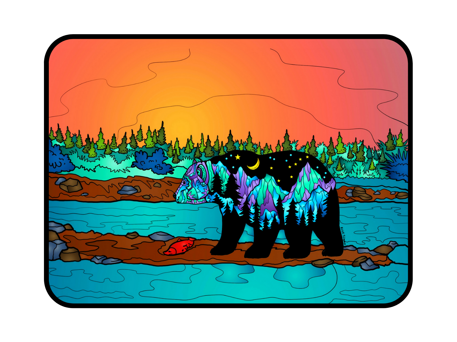 Alaska Wild & Free - Wholesale Muismat - Muismatten - Assorti9