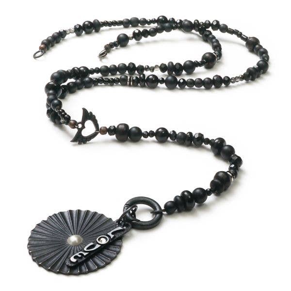 Chain design 1325, Blackpearl Blackbeauty 100 for wholesale by SchauTime