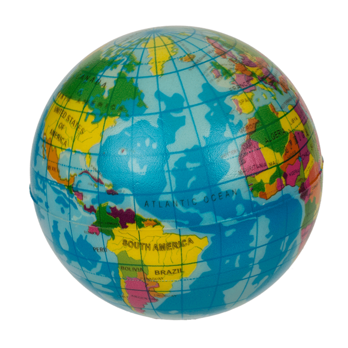 Out of the blue KG - Wholesale Sports Ball - Kids - Soft bouncing ball, Earth,1