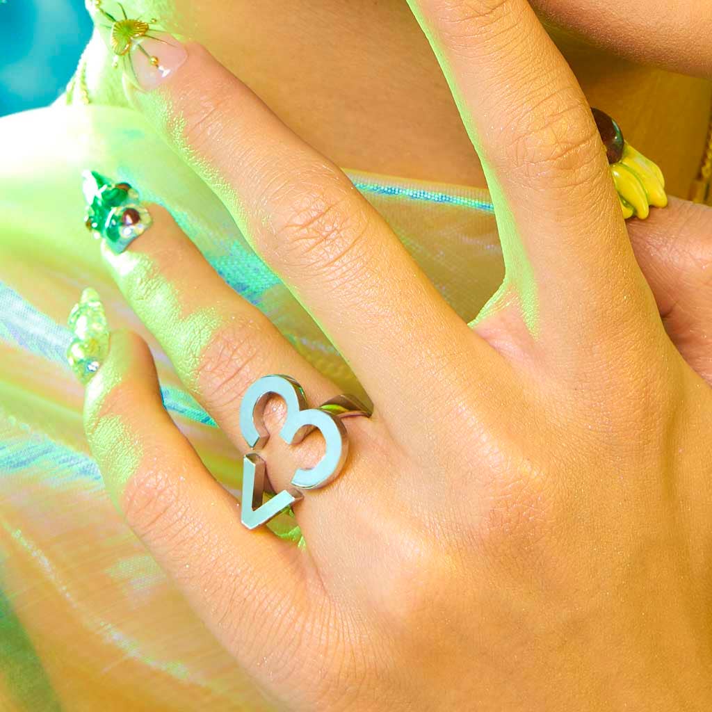 STUDIOCULT - Wholesale Band/Stacked Ring - Less Than Three Ring2