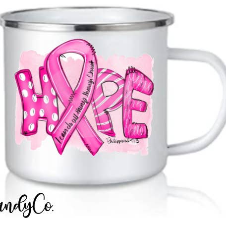 Brustkrebs Awareness Monat Survivor Hündin Tasse für den Großhandel von The Candy Collections