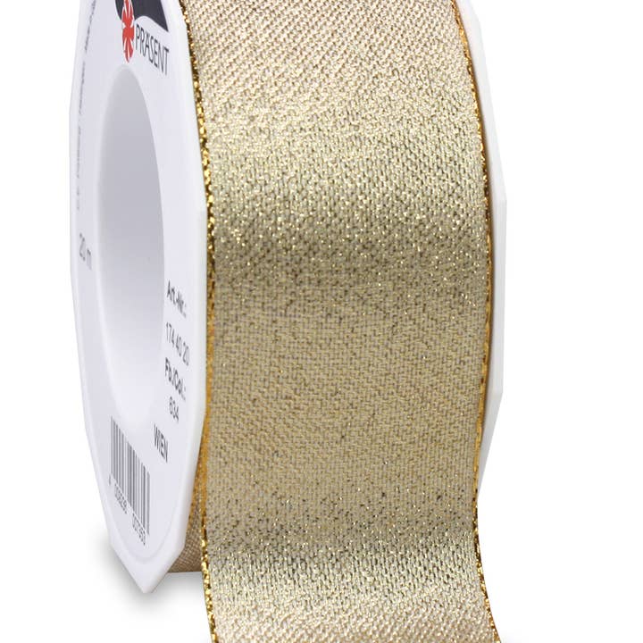 Morex Ribbon - Wholesale Ribbon - Gift Wrapping - #174 Wien Metallic Gold, Silver or Red Ribbon6