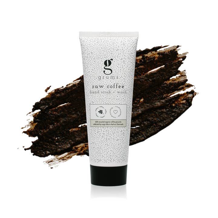 grums - Wholesale Hand Soap/Wash - raw coffee hand scrub + wash (120 ml.) - from coffee grounds