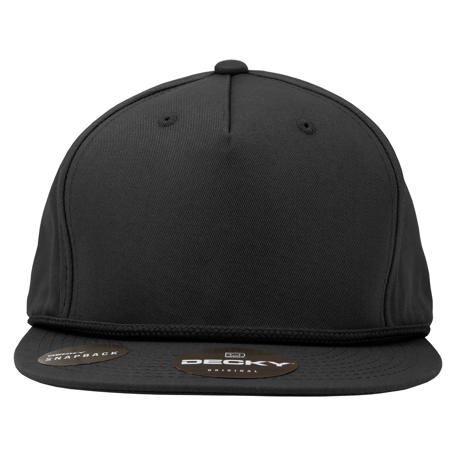 The Park Wholesale - Wholesale Flat-brimmed cap – Men's - Decky 1041 - Classic Flat Bill Golf Hat with Rope, Snapback45