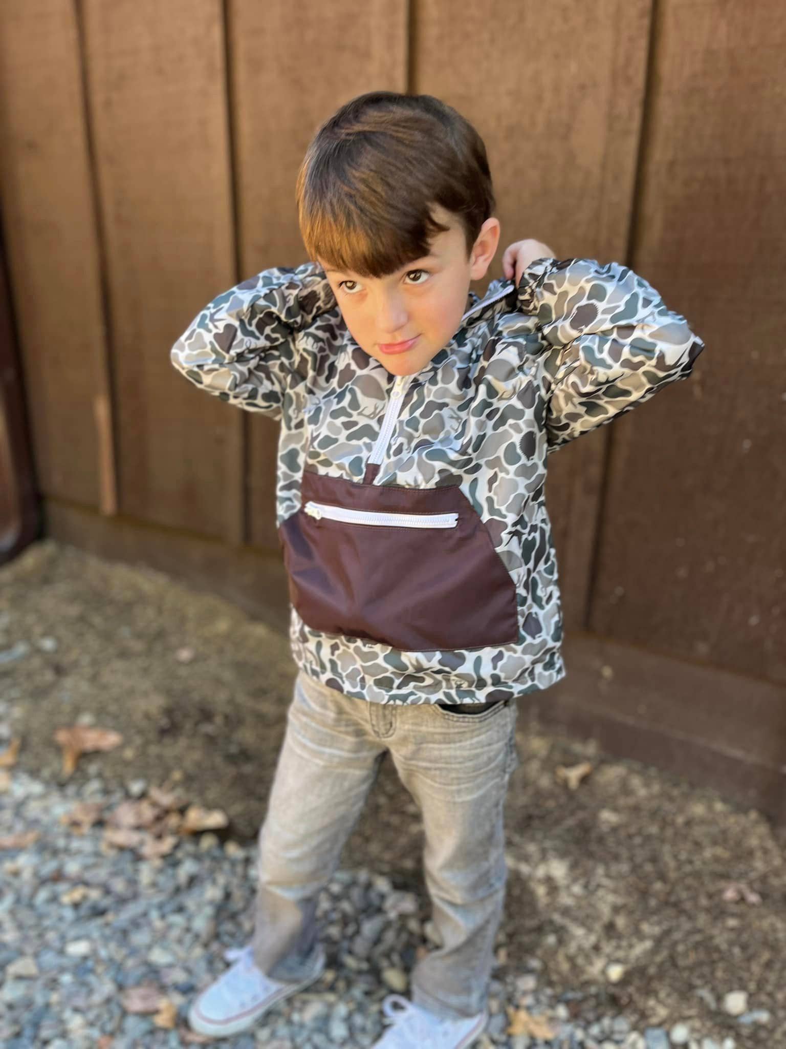 Southern Refinery - Wholesale Raincoat - Kids - Camo rain jacket / boys clothing / boys jacket /fall clothes6