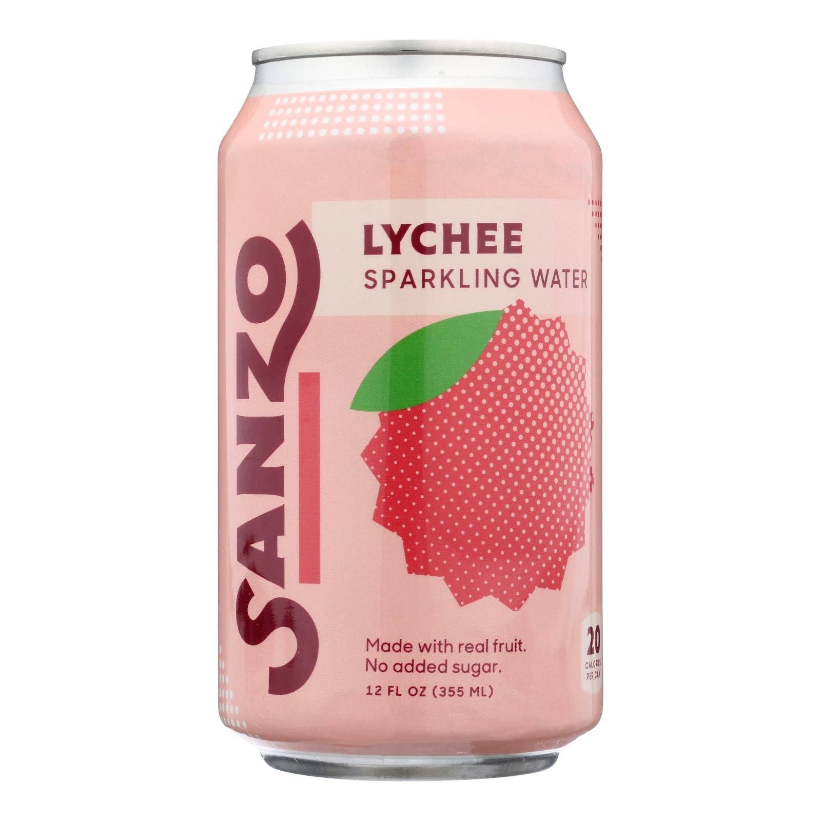 Ware Spark - Wholesale Sparkling Water - Sanzo - Sparkling Water Lychee - Case Of 12-12 Fz0