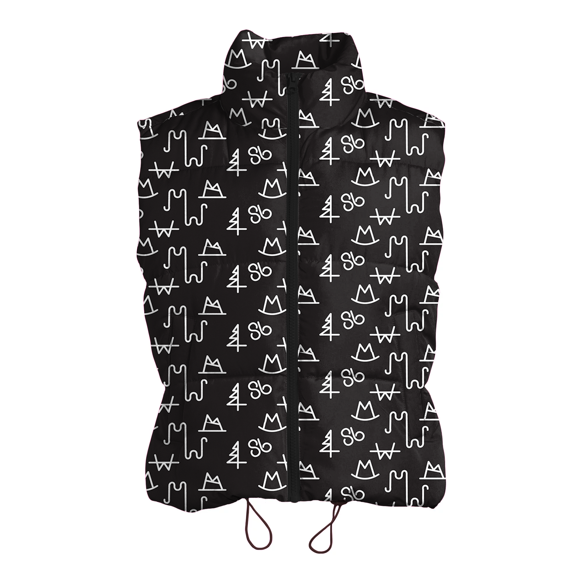 The Front Porch Label - Wholesale Outerwear Vest - Women's - Black Brand Vest0