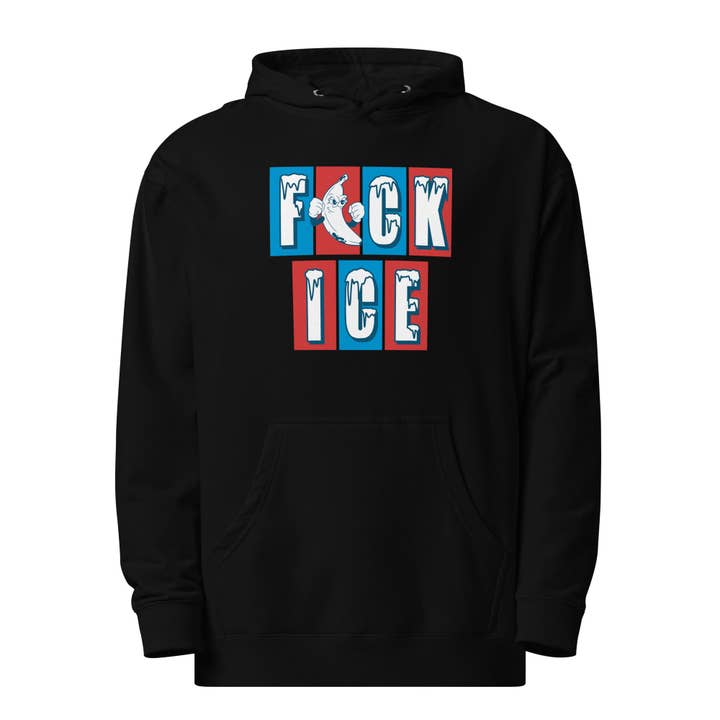 F*ck ICE Hoodie for wholesale by Petty Snacks