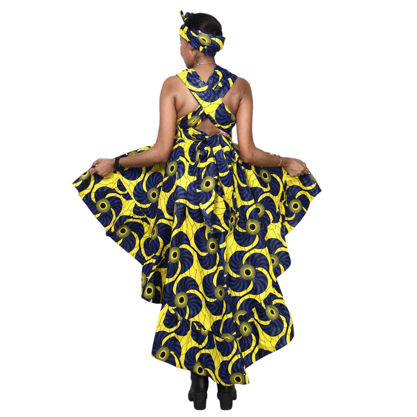 African Stars - Wholesale Dress - Women's - Women's Skirt/Dress Multi Wear Style -- FI-313645