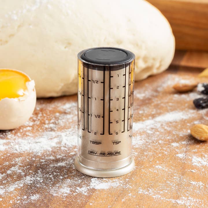 Fox Run Brands - Venta al por mayor Tazas medidoras - Mini vaso Adj-A-A KitchenArt Pro, satinado, 4 x 1,38 x 6,75 pulgadas3