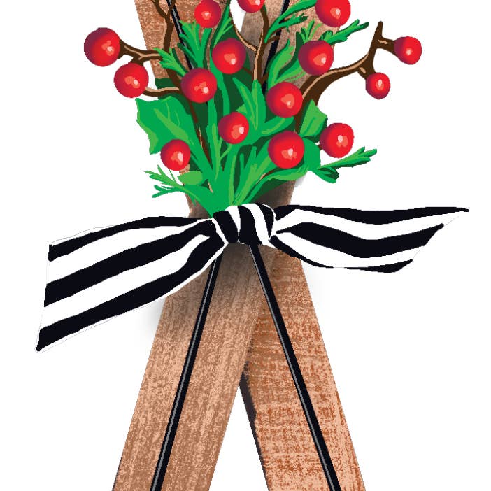 Holiday - Vintage Skis for wholesale by Boat N Co