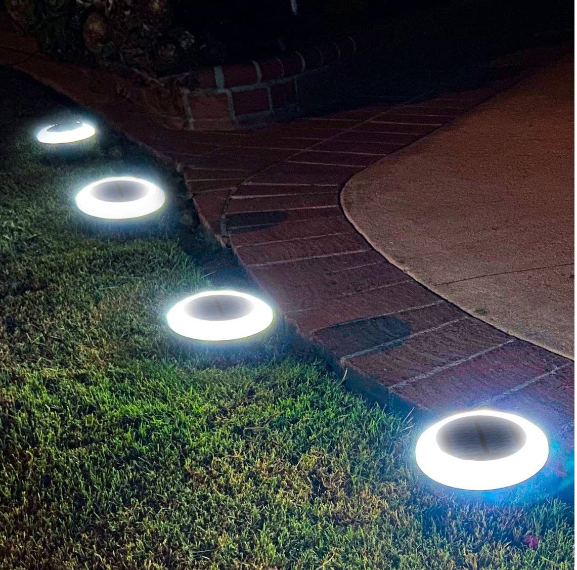 OutdoorSolarOutlet - Wholesale Outdoor/Lawn Light - Colorize Solar Lights Color Change Waterproof Ring Lights In-Ground11