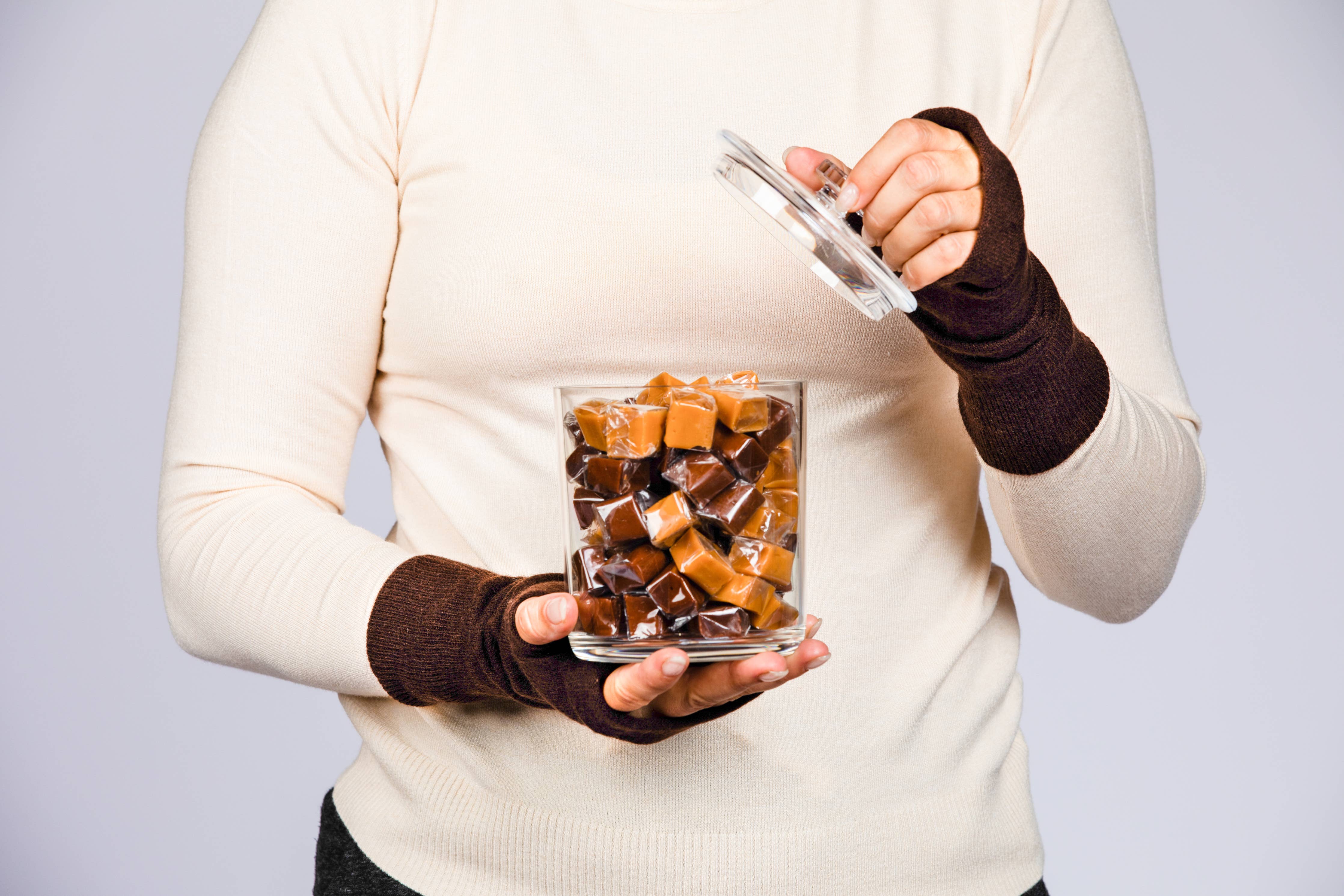 B.B. Sheep - Wholesale Gloves - Women's - Pure Cashmere Fingerless Gloves7