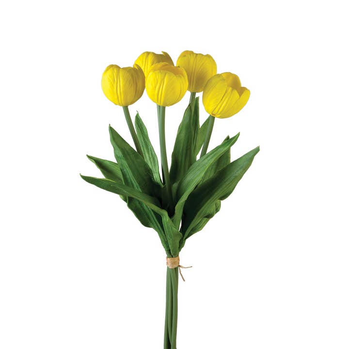 American Best - Wholesale Artificial Flowers - 17" TULIP STEM X5