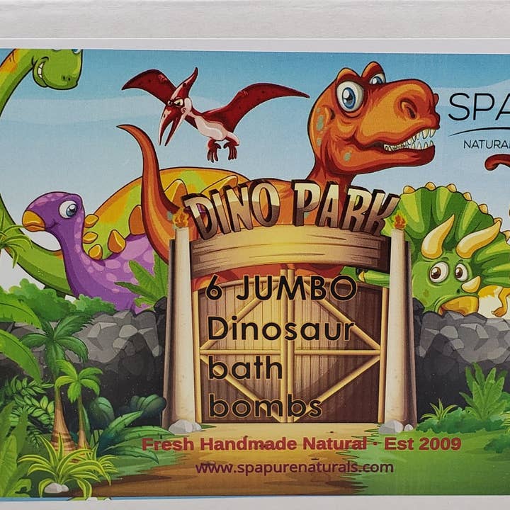 Spa Pure, inc. - Wholesale Bath Bomb/Fizz - Dinosaur Bath Bomb for Kids with Surprise Toys Inside 12 Pk3