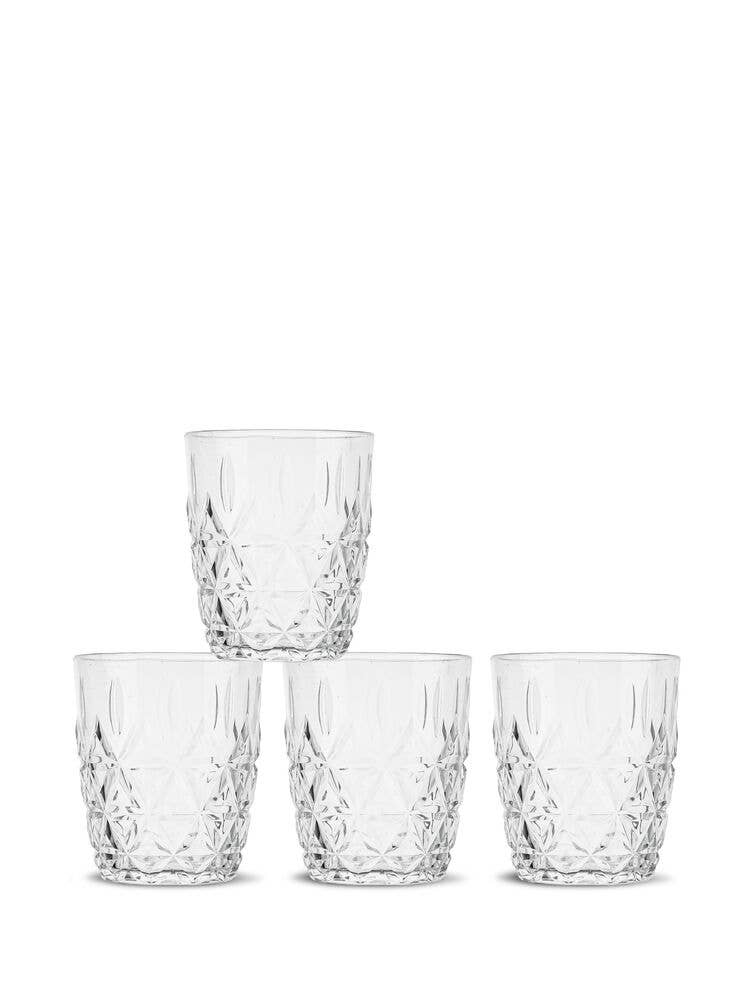 Sagaform AB – wholesale Drinking glass/cup – Sagaform Picnic Juni Water Glass, 4-Pcs1