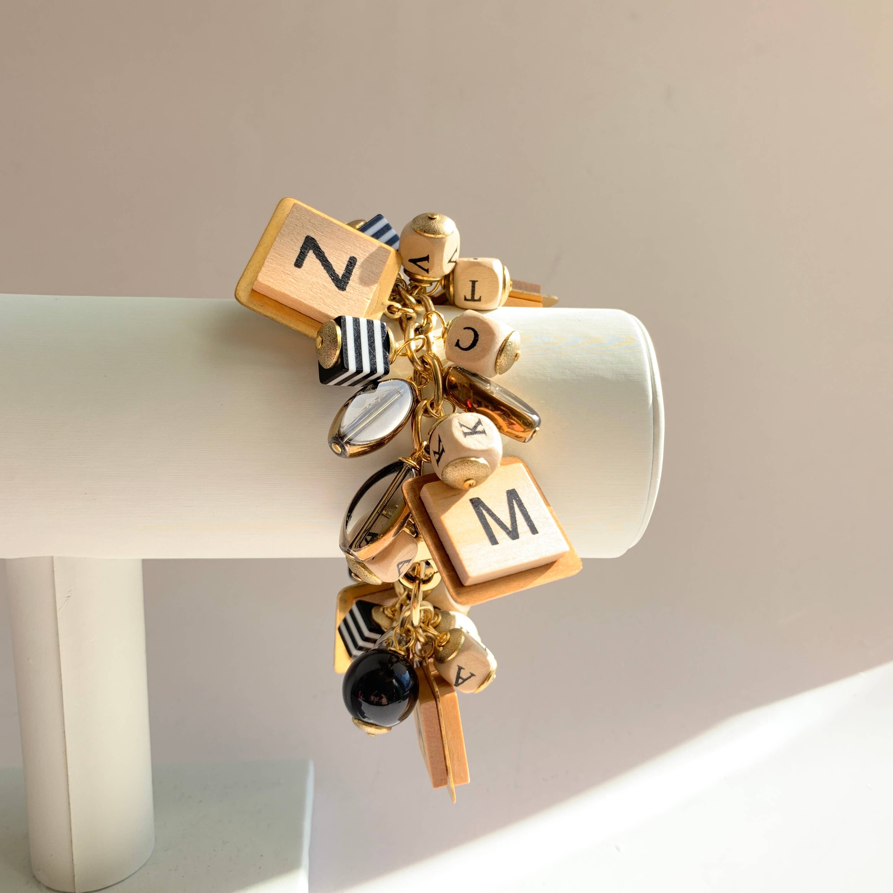 Lenora Dame - Wholesale Charm/Dangle Bracelet - Game Night Charm Bracelet2