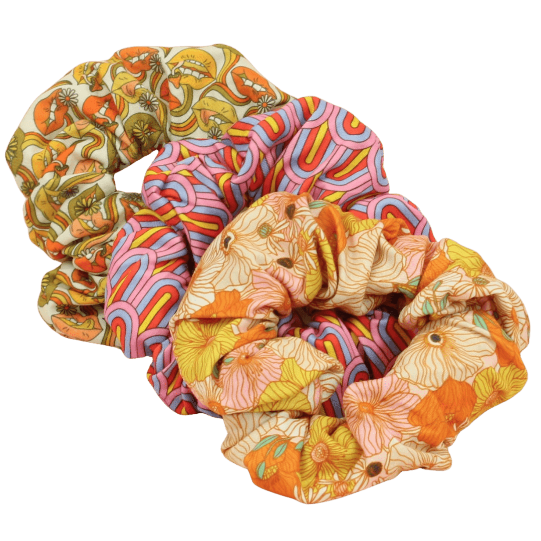 The Sassy Olive Handmade Headbands - Wholesale Scrunchie - Women's - Retro Arches Scrunchie Pack0