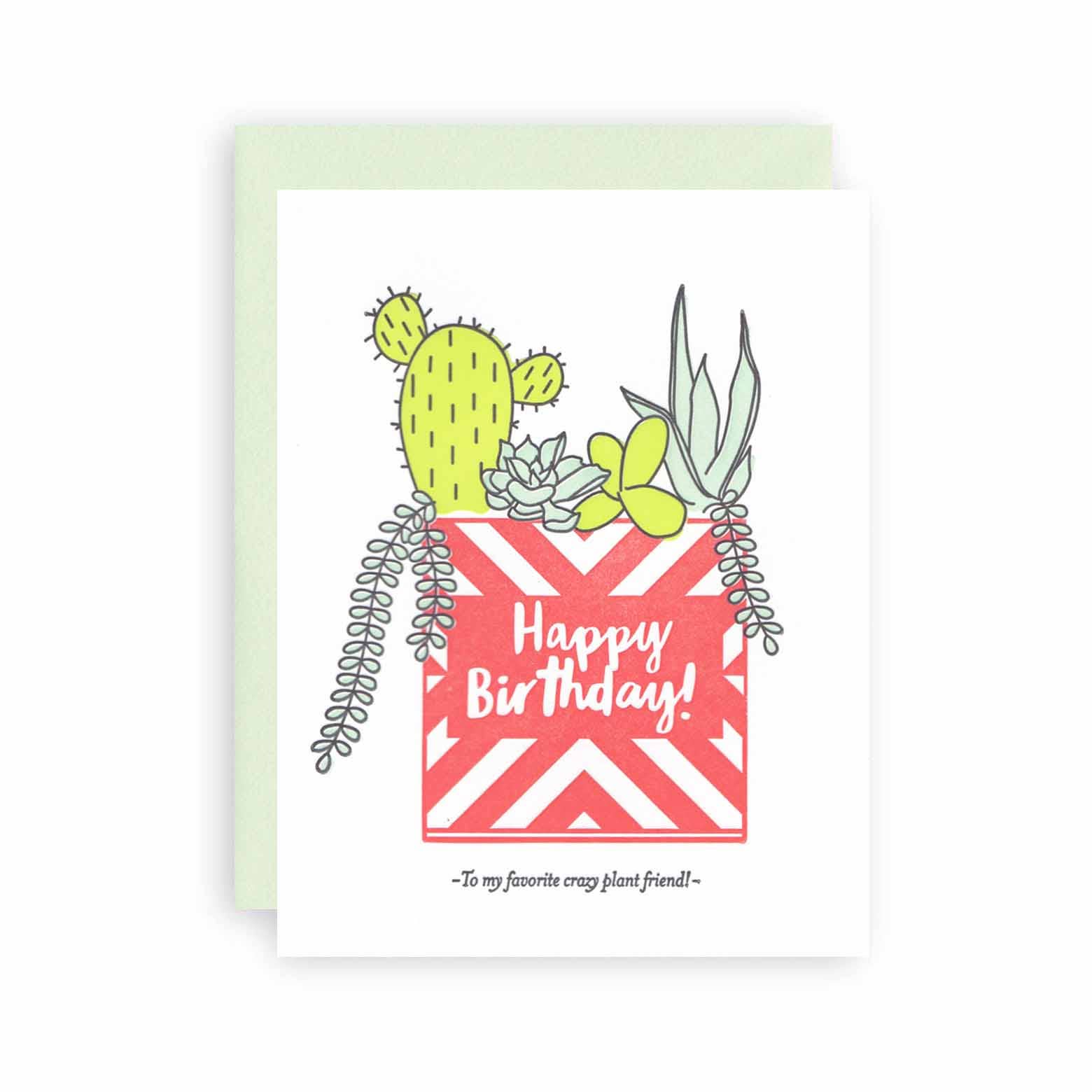 KB Paperie - Wholesale Birthday Card - Birthday Plants