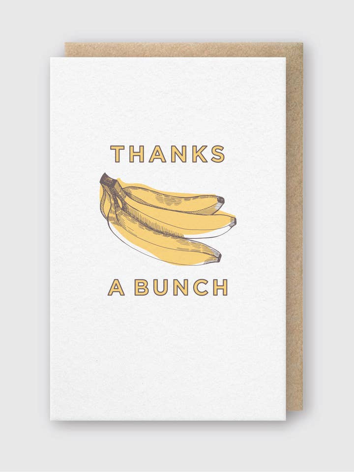 Thanks A Bunch Bananas for wholesale by Pike Street Press