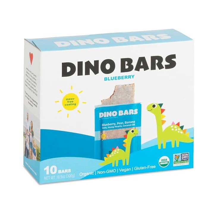 DINO BARS Blueberry Bar | Retail Pack | 10 Unit for wholesale by DINO BARS