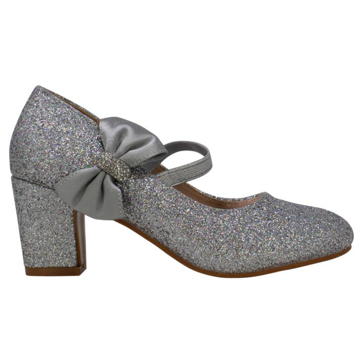 Rentoes - Vendita all'ingrosso Scarpe eleganti - Bambini - Scarpe Sparkly Bow per bambini con tacco BM898675