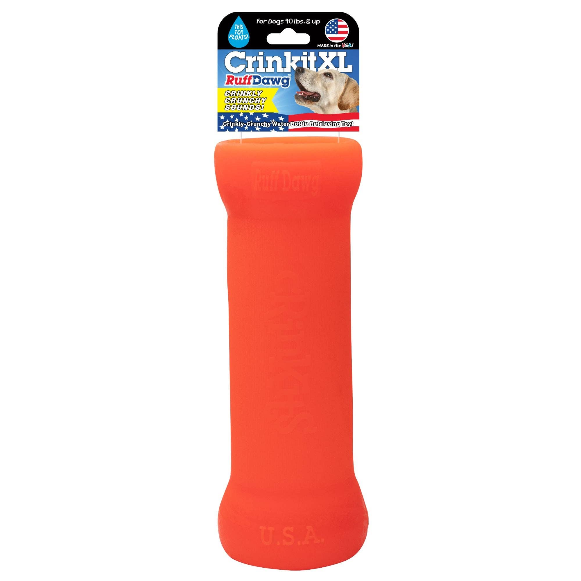 RuffDawg - Wholesale Pet Chew Toy - Dog - CRINKIT XL water bottle toy0