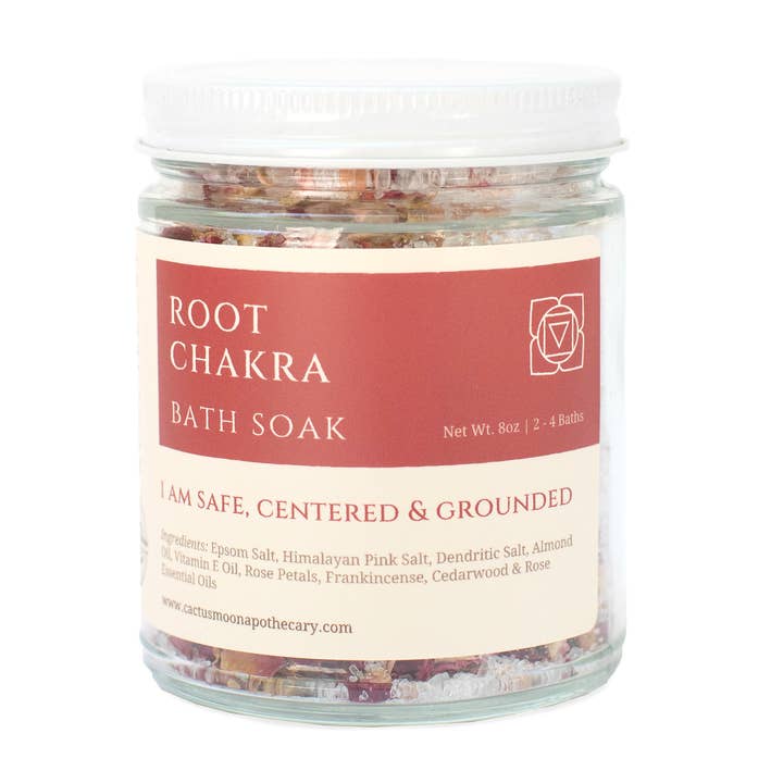 Bath Soak - Root Chakra for wholesale by Cactus Moon Apothecary