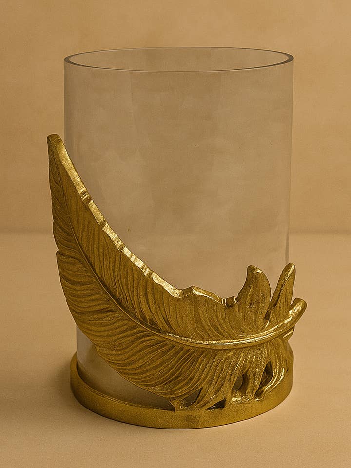 Porte-bougie Éclat de Plume pour la vente par Raíz Studio