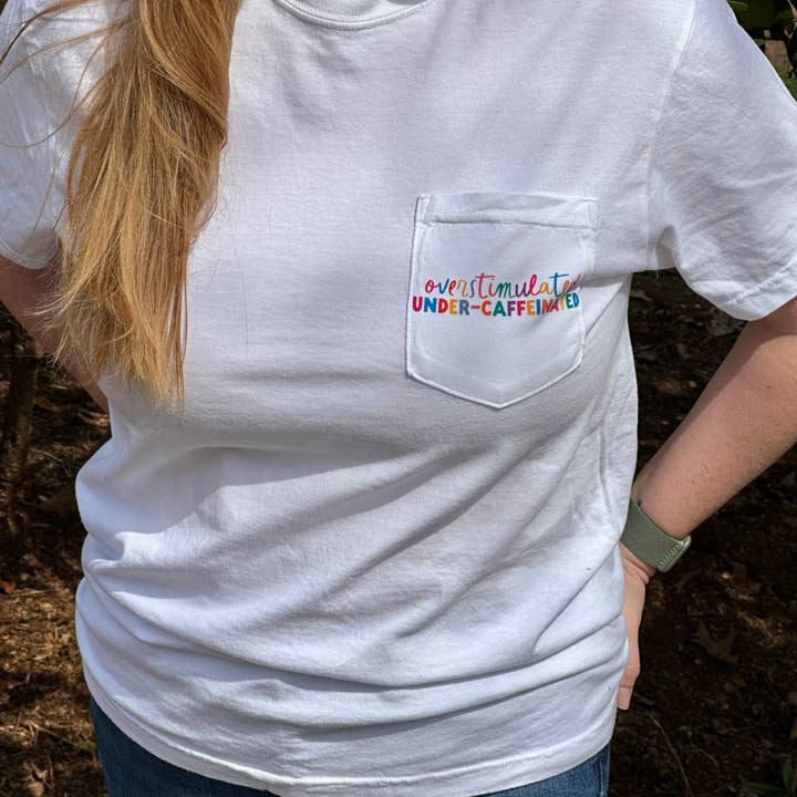 Overgestimuleerd, Onder-Cafeïnehoudend Shirt voor wholesale door Naptime Maker Co.