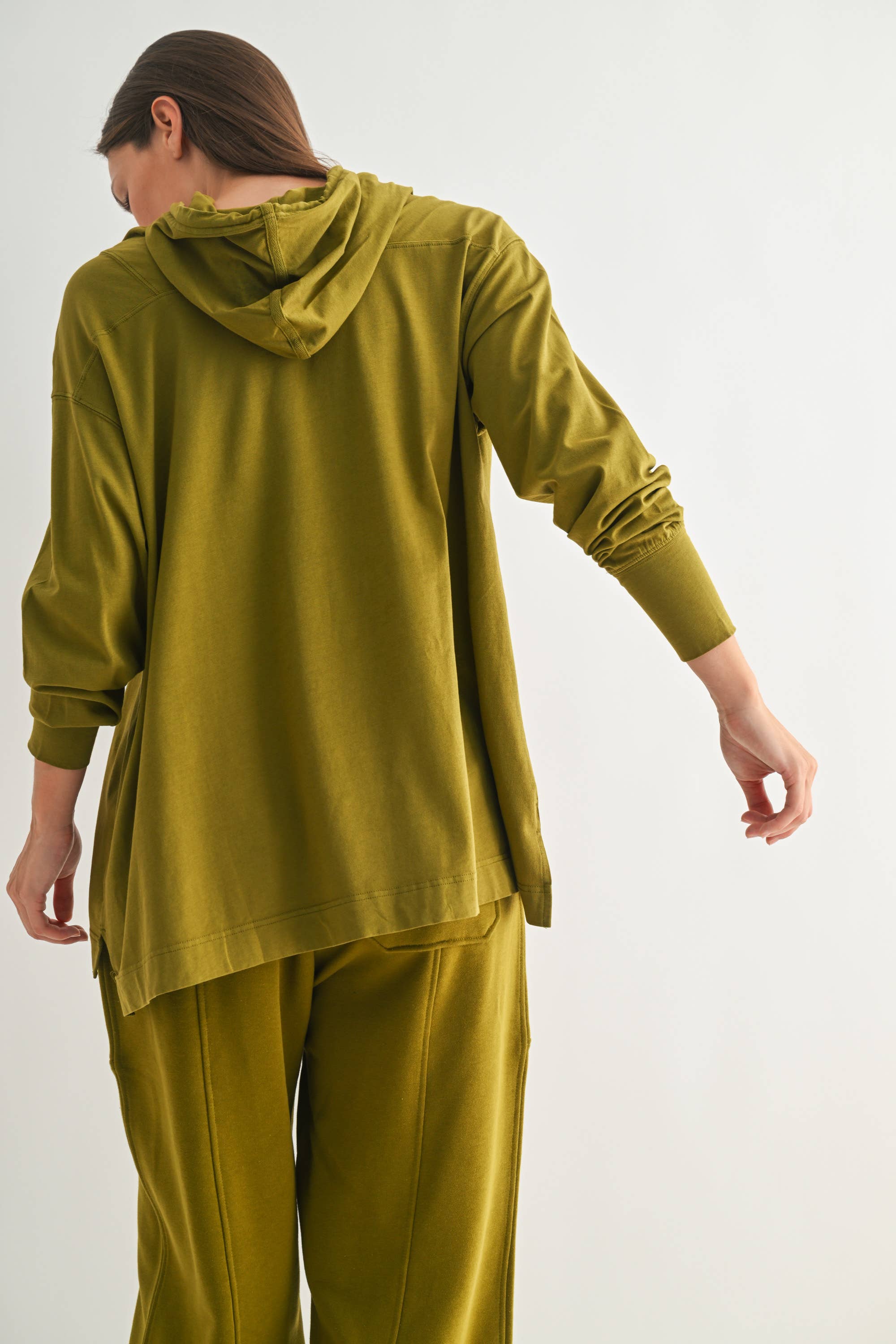 Mono B - Wholesale Hoodie - Women's - Fieldstone Pima Cotton Hoodie6