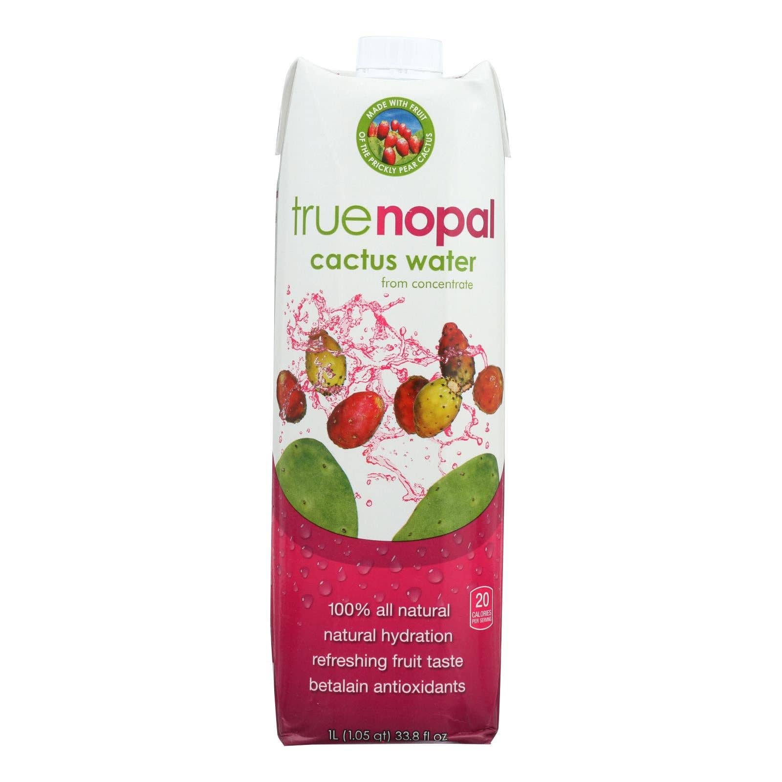 Ware Spark - Wholesale Fruit Juice - True Nopal Cactus Water - Case Of 12 - 33.8 Oz.0