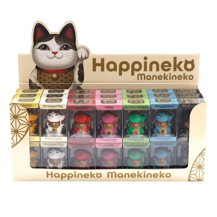 Urban Tokyo - Wholesale Decorative Figurine - Happineko 42 Piece Figurine Set With Display Box (1/1)