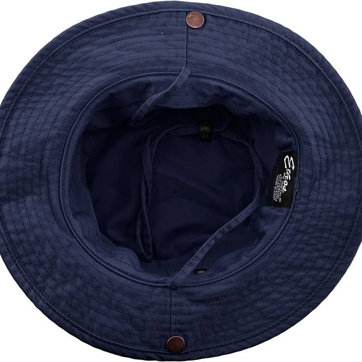 KBETHOS - Wholesale Bucket hat – Unisex - Solid Boonie Hat With String (Fitted)46