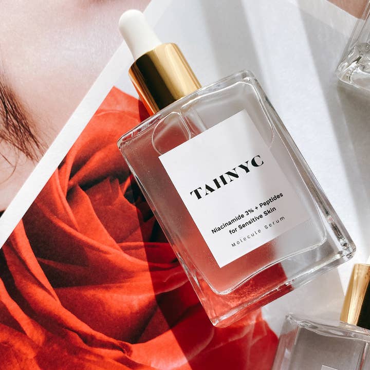 TAHNYC - Wholesale Facial Serum/Concentrate - Niacinamide 3% + Peptides for Calming Redness Facial Serum 4