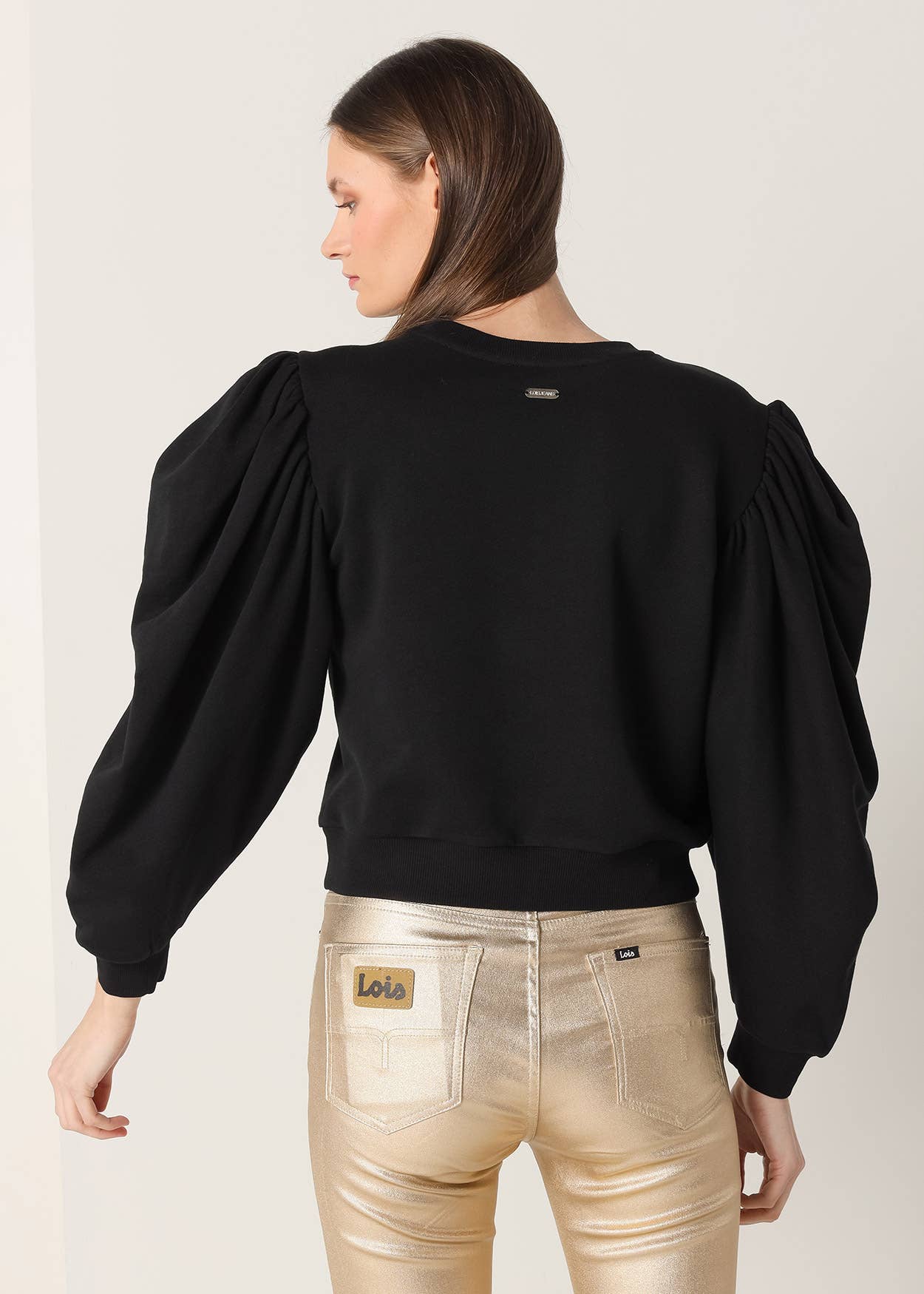 Noir LOIS JEANS - Sweat-shirt graphique Rokera à manches Farol en vente sur Faire1