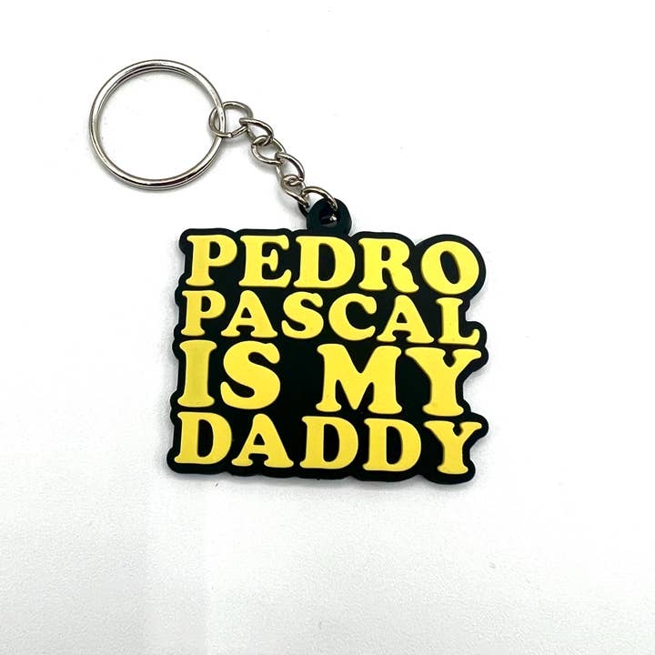 Pedro Is My Daddy Rubber Keychain for wholesale by BOBBYK
