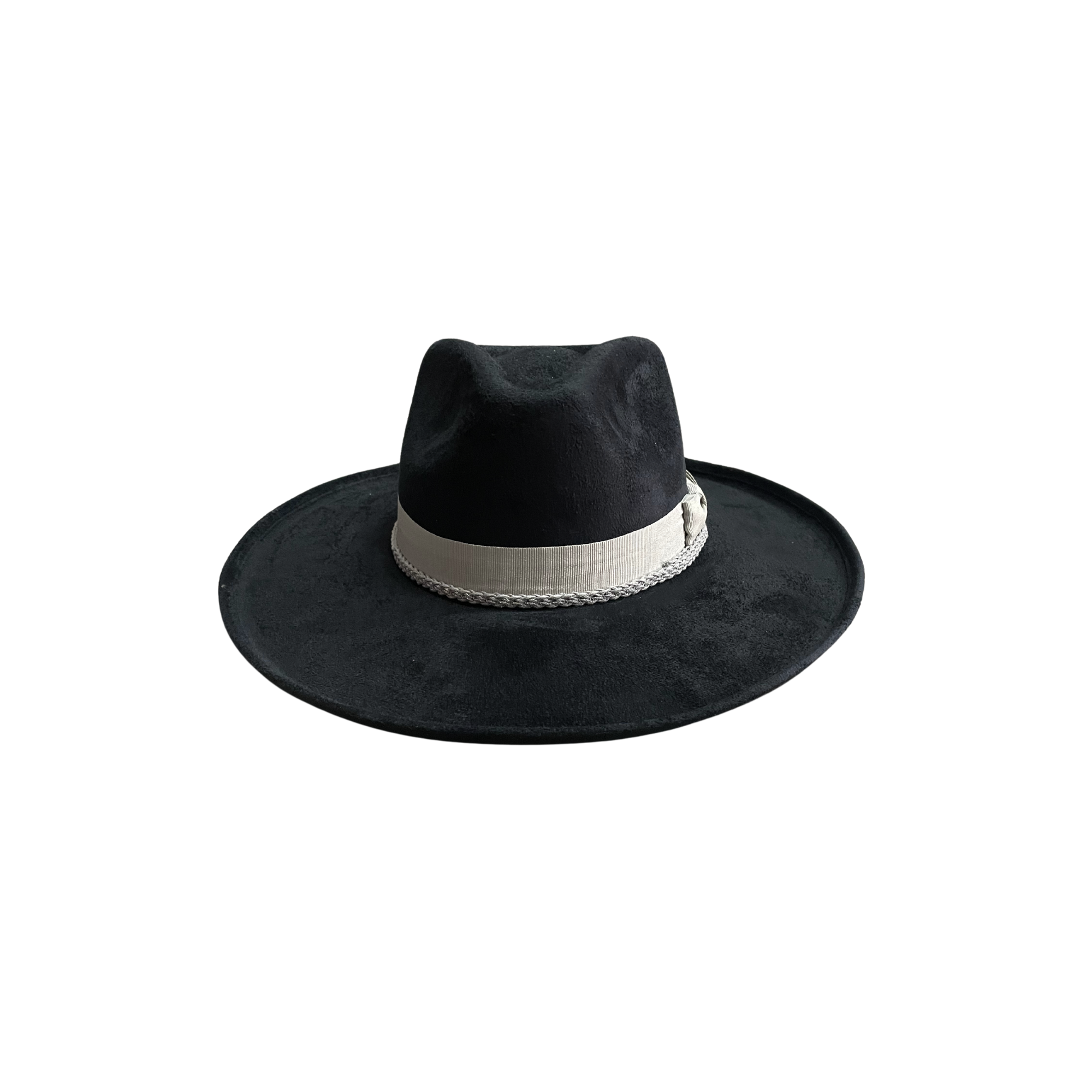 The Modern Cactus Co - Vendita all'ingrosso Fedora - Donna - Cappello Fedora Brooke con Tesa Rigida a Matita Vegan con Accessori3