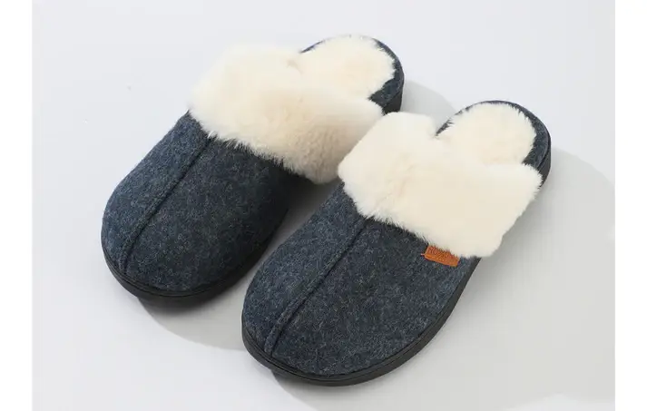 Roxoni - Wholesale Slippers - Women's - Roxoni Women's Winter House Fuzzy Fluffy Furry Cozy Clog Sli3