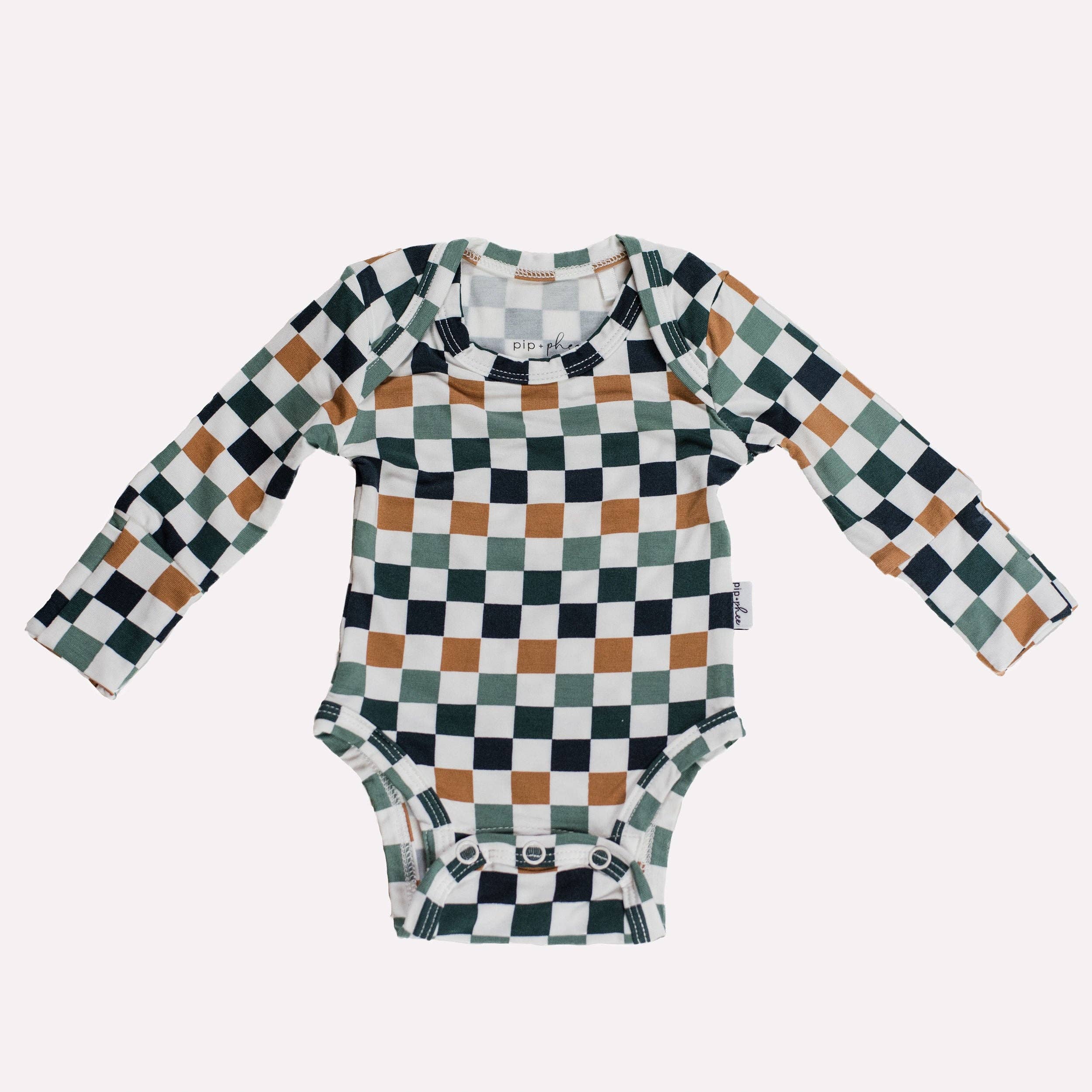 Pip + Phee – wholesale Bodysuit (non-footed) – Baby – Long Sleeve Bodysuits5